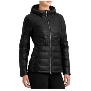 Athleta Size 2X Goose Down Black Jacket
